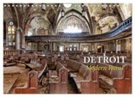 Kersten | Detroit - Modern Ruins (Wandkalender 2024 DIN A4 quer), CALVENDO Monatskalender | Sonstiges | 978-3-383-11702-2 | sack.de