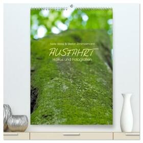 Zimmermann | AUSFAHRT - Haikus und Fotografien (hochwertiger Premium Wandkalender 2024 DIN A2 hoch), Kunstdruck in Hochglanz | Sonstiges | 978-3-383-17991-4 | sack.de