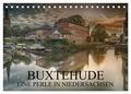 Schwarz |  Buxtehude - Eine Perle in Niedersachsen (Tischkalender 2024 DIN A5 quer), CALVENDO Monatskalender | Sonstiges |  Sack Fachmedien