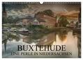 Schwarz |  Buxtehude - Eine Perle in Niedersachsen (Wandkalender 2024 DIN A3 quer), CALVENDO Monatskalender | Sonstiges |  Sack Fachmedien