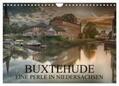 Schwarz |  Buxtehude - Eine Perle in Niedersachsen (Wandkalender 2024 DIN A4 quer), CALVENDO Monatskalender | Sonstiges |  Sack Fachmedien