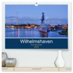 Müller | Wilhelmshaven - Sonne, Küste und Meer (hochwertiger Premium Wandkalender 2024 DIN A2 quer), Kunstdruck in Hochglanz | Sonstiges | 978-3-383-23011-0 | sack.de