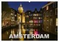 Wagner |  Nacht über Amsterdam (Wandkalender 2024 DIN A2 quer), CALVENDO Monatskalender | Sonstiges |  Sack Fachmedien