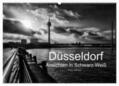 Hoffmann |  Düsseldorf Ansichten in Schwarz-Weiß (Wandkalender 2024 DIN A2 quer), CALVENDO Monatskalender | Sonstiges |  Sack Fachmedien