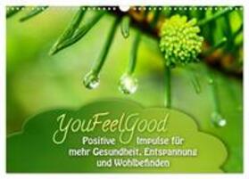 Shayana Hoffmann |  YouFeelGood - Positive Impulse für mehr Gesundheit, Entspannung und Wohlbefinden (Wandkalender 2024 DIN A3 quer), CALVENDO Monatskalender | Sonstiges |  Sack Fachmedien
