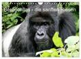 Herzog |  Berggorillas - die sanften Riesen (Wandkalender 2024 DIN A4 quer), CALVENDO Monatskalender | Sonstiges |  Sack Fachmedien