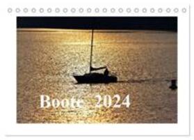 Hennig | Boote 2024 (Tischkalender 2024 DIN A5 quer), CALVENDO Monatskalender | Sonstiges | 978-3-383-54842-0 | sack.de