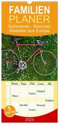 Simlinger |  Familienplaner 2024 - Stahlrenner - Rennrad-Klassiker aus Europa mit 5 Spalten (Wandkalender, 21 x 45 cm) CALVENDO | Sonstiges |  Sack Fachmedien