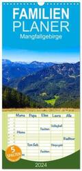 Jäger |  Familienplaner 2024 - Mangfallgebirge mit 5 Spalten (Wandkalender, 21 x 45 cm) CALVENDO | Sonstiges |  Sack Fachmedien
