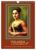 Braun |  Yolanda in der Kunstgalerie (Wandkalender 2024 DIN A4 hoch), CALVENDO Monatskalender | Sonstiges |  Sack Fachmedien