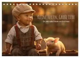 CALVENDO / artefacti |  Kleine Herzen, Große Liebe: Ein Jahr voller Freude und Entzücken (Tischkalender 2025 DIN A5 quer), CALVENDO Monatskalender | Sonstiges |  Sack Fachmedien