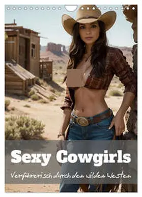 CALVENDO / Bee |  Sexy Cowgirls (Wandkalender 2025 DIN A4 hoch), CALVENDO Monatskalender | Sonstiges |  Sack Fachmedien
