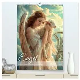 CALVENDO / Frost |  Engel - Eleganz mit himmlischen Attributen (hochwertiger Premium Wandkalender 2025 DIN A2 hoch), Kunstdruck in Hochglanz | Sonstiges |  Sack Fachmedien