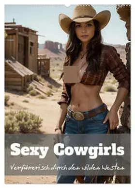 CALVENDO / Bee |  Sexy Cowgirls (Wandkalender 2025 DIN A2 hoch), CALVENDO Monatskalender | Sonstiges |  Sack Fachmedien