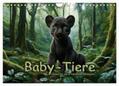R. Stuhlmann / CALVENDO |  Baby-Tiere (Wandkalender 2025 DIN A4 quer), CALVENDO Monatskalender | Sonstiges |  Sack Fachmedien