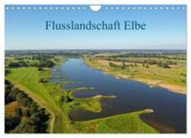 Beck / CALVENDO | Flusslandschaft Elbe (Wandkalender 2025 DIN A4 quer), CALVENDO Monatskalender | Sonstiges | 978-3-383-76741-8 | sack.de