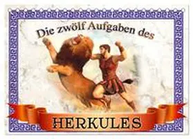 CALVENDO / Schröder |  Die zwölf Aufgaben des Herkules (Tischkalender 2025 DIN A5 quer), CALVENDO Monatskalender | Sonstiges |  Sack Fachmedien