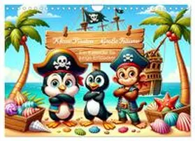 CALVENDO / artefacti |  Kleine Piraten, Große Träume" - Ein Kalender für junge Entdecker (Wandkalender 2025 DIN A4 quer), CALVENDO Monatskalender | Sonstiges |  Sack Fachmedien