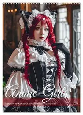 CALVENDO / Frost |  Anime-Girls - Japanische Kawaii-Schönheiten im Anime-Stil (Wandkalender 2025 DIN A2 hoch), CALVENDO Monatskalender | Sonstiges |  Sack Fachmedien