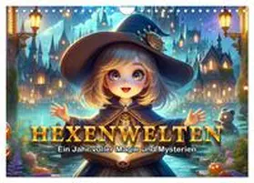 CALVENDO / artefacti |  Hexenwelten: Ein Jahr voller Magie und Mysterien (Wandkalender 2025 DIN A4 quer), CALVENDO Monatskalender | Sonstiges |  Sack Fachmedien