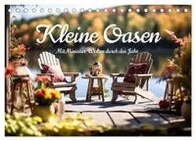 CALVENDO / Bee |  Kleine Oasen (Tischkalender 2025 DIN A5 quer), CALVENDO Monatskalender | Sonstiges |  Sack Fachmedien