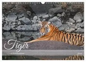CALVENDO / STYPPA |  Tiger von Ranthambore (Wandkalender 2025 DIN A3 quer), CALVENDO Monatskalender | Sonstiges |  Sack Fachmedien