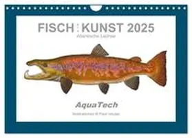 CALVENDO / Vecsei |  Fisch als Kunst 2025: Atlantische Lachse (Wandkalender 2025 DIN A4 quer), CALVENDO Monatskalender | Sonstiges |  Sack Fachmedien