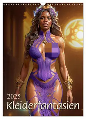 CALVENDO / Braun |  Kleiderfantasien (Wandkalender 2025 DIN A3 hoch), CALVENDO Monatskalender | Sonstiges |  Sack Fachmedien