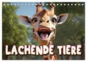 CALVENDO |  Lachende Tiere (Tischkalender 2025 DIN A5 quer), CALVENDO Monatskalender | Sonstiges |  Sack Fachmedien
