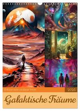 CALVENDO / aka stine1 |  Galaktische Träume (Wandkalender 2025 DIN A3 hoch), CALVENDO Monatskalender | Sonstiges |  Sack Fachmedien