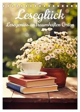 CALVENDO / Bee |  Leseglück (Tischkalender 2025 DIN A5 hoch), CALVENDO Monatskalender | Sonstiges |  Sack Fachmedien