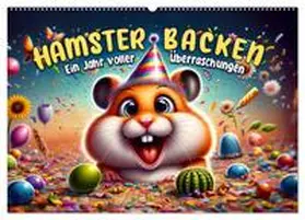 CALVENDO / artefacti |  Hamsterbacken: Ein Jahr voller Überraschungen (Wandkalender 2025 DIN A2 quer), CALVENDO Monatskalender | Sonstiges |  Sack Fachmedien