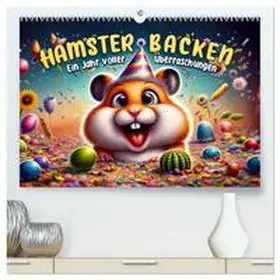 CALVENDO / artefacti |  Hamsterbacken: Ein Jahr voller Überraschungen (hochwertiger Premium Wandkalender 2025 DIN A2 quer), Kunstdruck in Hochglanz | Sonstiges |  Sack Fachmedien
