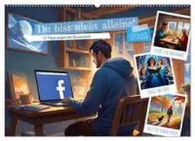 CALVENDO / Lehmann |  Du bist nicht alleine! (Wandkalender 2025 DIN A2 quer), CALVENDO Monatskalender | Sonstiges |  Sack Fachmedien