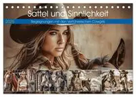 CALVENDO / Gierok-Latniak |  Sattel und Sinnlichkeit - Begegnungen mit den Verführerischen Cowgirls (Tischkalender 2025 DIN A5 quer), CALVENDO Monatskalender | Sonstiges |  Sack Fachmedien