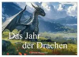 CALVENDO / Wunderlich |  Das Jahr der Drachen (Wandkalender 2025 DIN A2 quer), CALVENDO Monatskalender | Sonstiges |  Sack Fachmedien