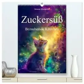 CALVENDO / Wunderlich |  Zuckersüß - Bezaubernde Kätzchen (hochwertiger Premium Wandkalender 2025 DIN A2 hoch), Kunstdruck in Hochglanz | Sonstiges |  Sack Fachmedien