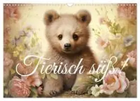 CALVENDO / Bee |  Tierisch süß! (Wandkalender 2025 DIN A3 quer), CALVENDO Monatskalender | Sonstiges |  Sack Fachmedien