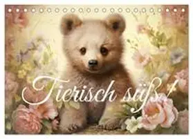 CALVENDO / Bee |  Tierisch süß! (Tischkalender 2025 DIN A5 quer), CALVENDO Monatskalender | Sonstiges |  Sack Fachmedien