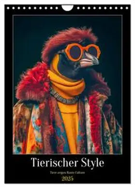 CALVENDO / Schrader |  Tierischer Style (Wandkalender 2025 DIN A4 hoch), CALVENDO Monatskalender | Sonstiges |  Sack Fachmedien
