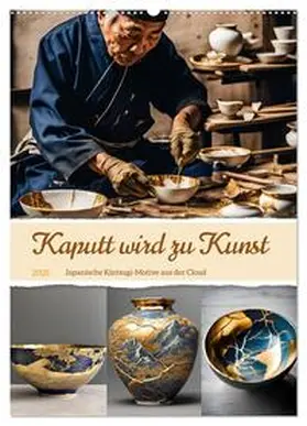 CALVENDO / aka stine1 |  Kaputt wird zu Kunst (Wandkalender 2025 DIN A2 hoch), CALVENDO Monatskalender | Sonstiges |  Sack Fachmedien