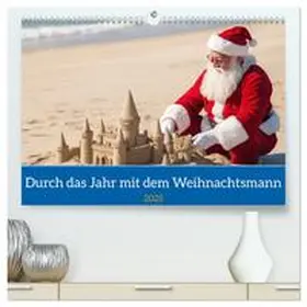 CALVENDO / Hinz |  Durch das Jahr mit dem Weihnachtsmann (hochwertiger Premium Wandkalender 2025 DIN A2 quer), Kunstdruck in Hochglanz | Sonstiges |  Sack Fachmedien