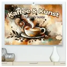 CALVENDO / artefacti |  Kaffee & Kunst: Ein Kalender für Genießer (hochwertiger Premium Wandkalender 2025 DIN A2 quer), Kunstdruck in Hochglanz | Sonstiges |  Sack Fachmedien