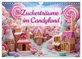 CALVENDO / Bee |  Zuckerträume im Candyland (Wandkalender 2025 DIN A4 quer), CALVENDO Monatskalender | Sonstiges |  Sack Fachmedien