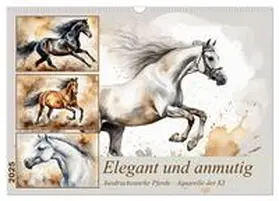 CALVENDO / Kleemann |  Elegant und anmutig (Wandkalender 2025 DIN A3 quer), CALVENDO Monatskalender | Sonstiges |  Sack Fachmedien