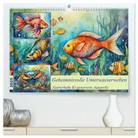 CALVENDO / Kleemann |  Geheimnisvolle Unterwasserwelten (hochwertiger Premium Wandkalender 2025 DIN A2 quer), Kunstdruck in Hochglanz | Sonstiges |  Sack Fachmedien