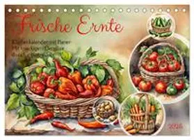 CALVENDO / Kleemann |  Frische Ernte (Tischkalender 2025 DIN A5 quer), CALVENDO Monatskalender | Sonstiges |  Sack Fachmedien