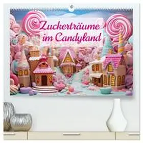 CALVENDO / Bee |  Zuckerträume im Candyland (hochwertiger Premium Wandkalender 2025 DIN A2 quer), Kunstdruck in Hochglanz | Sonstiges |  Sack Fachmedien