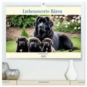CALVENDO / Kleemann | Neufundländer - Liebenswerte Bären (hochwertiger Premium Wandkalender 2025 DIN A2 quer), Kunstdruck in Hochglanz | Sonstiges | 978-3-383-81681-9 | www.sack.de