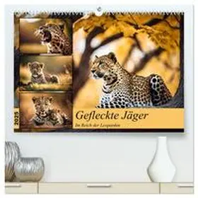 CALVENDO / Kleemann |  Gefleckte Jäger (hochwertiger Premium Wandkalender 2025 DIN A2 quer), Kunstdruck in Hochglanz | Sonstiges |  Sack Fachmedien